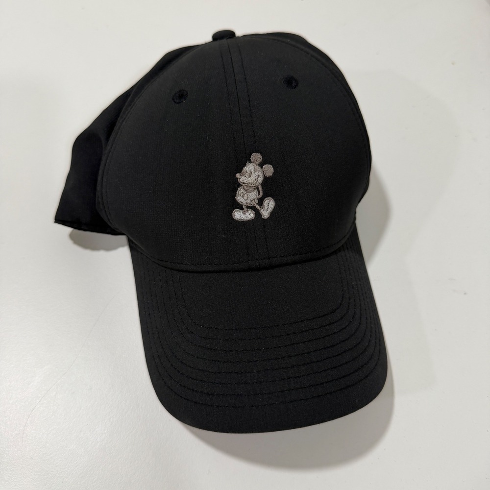 Nike Disney Parks Mickey Mouse Legacy91 Dri-FIT Black Adjustable Hat 892652-010